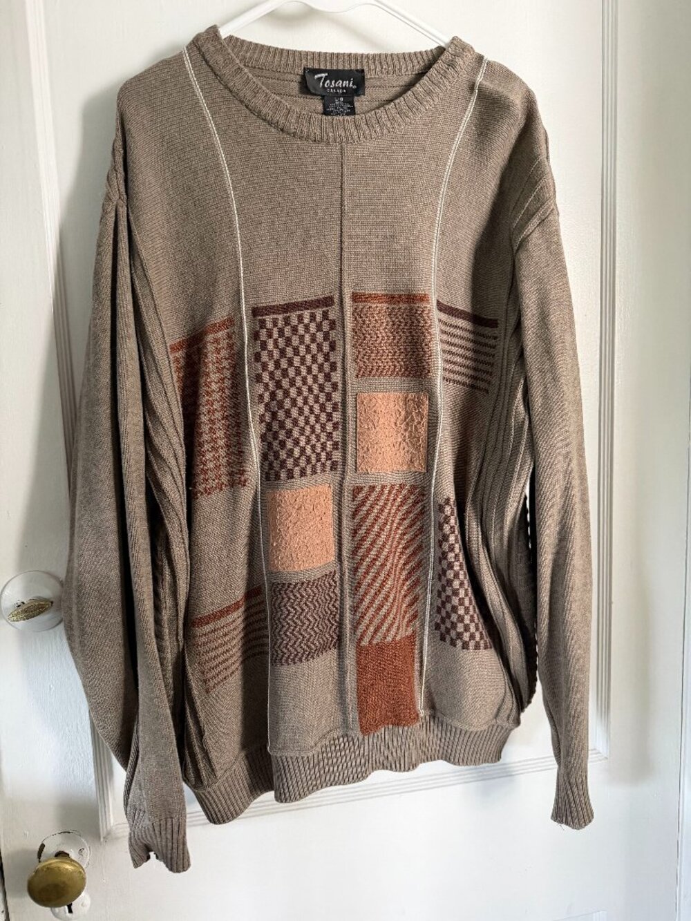 🤎 Vintage Tosani Canada Knit Sweater – L 🤎